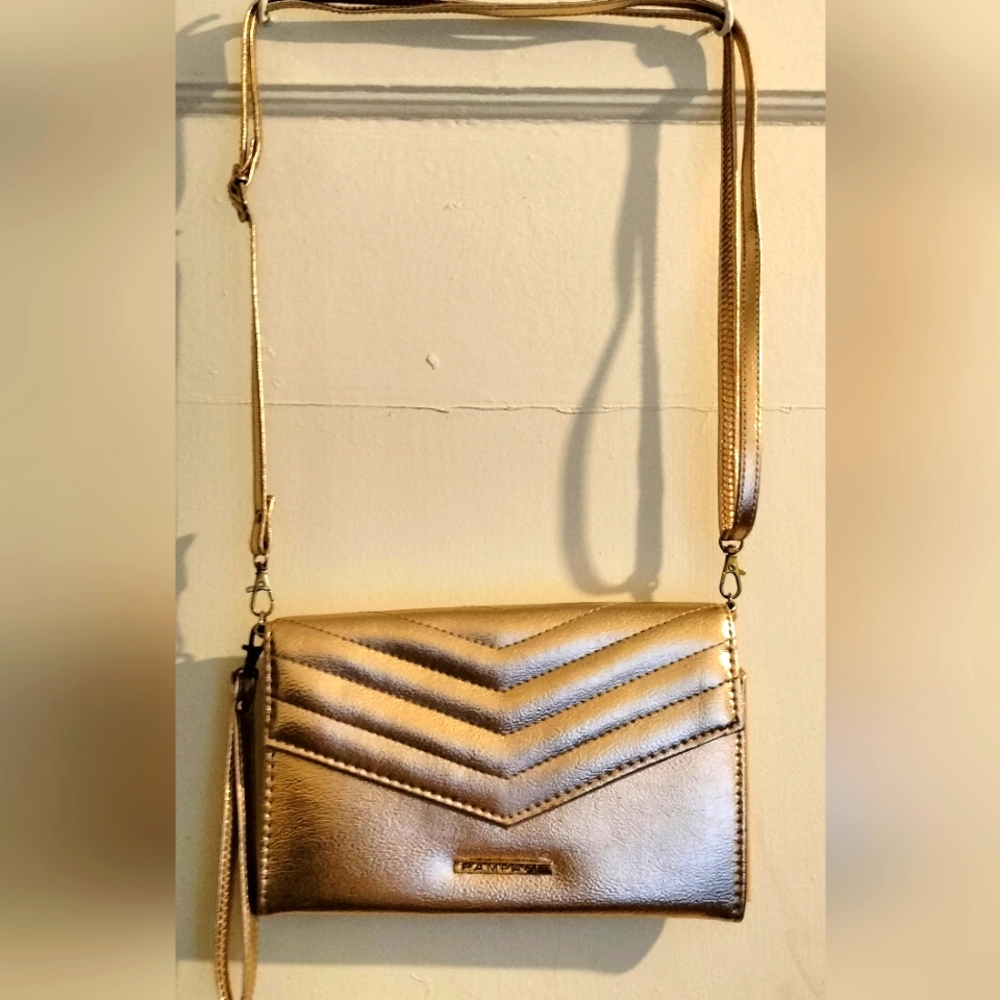 Gold Crossbody Women Bag